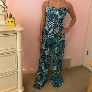 Lilly Pulitzer Jumpsuit, with tie around the waist